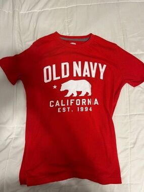 Old Navy Red Kids Short-Sleeve California Graphic Tee